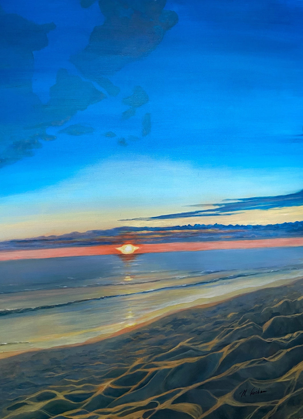 Atardecer en la Playa II - Sunset at the Beach II