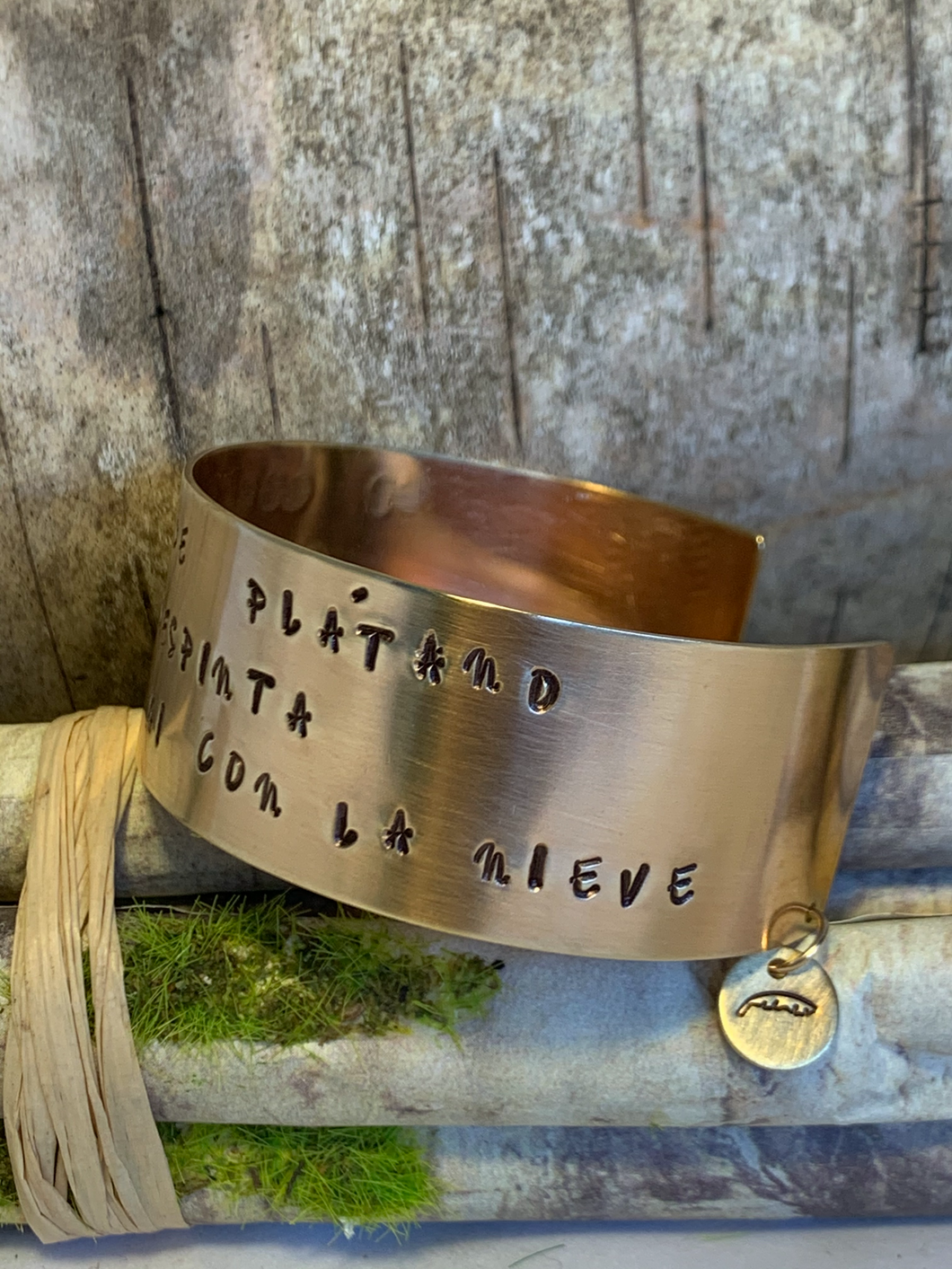Cuff Engraved -C5: Mancha de Plátano Collection